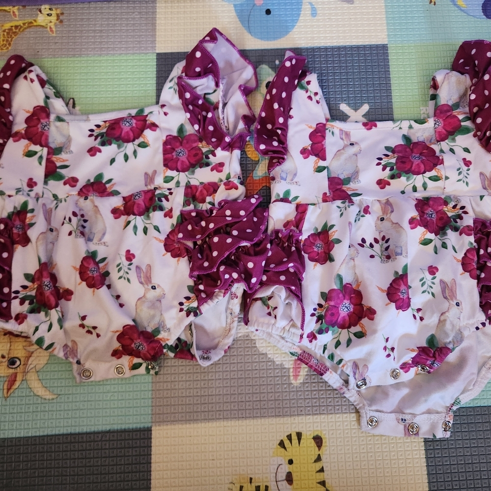 0-3 twin set, perfect for Easter - Picture 1 of 1